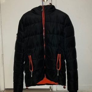 Used Thick Superdry Fleece-lined Puffer